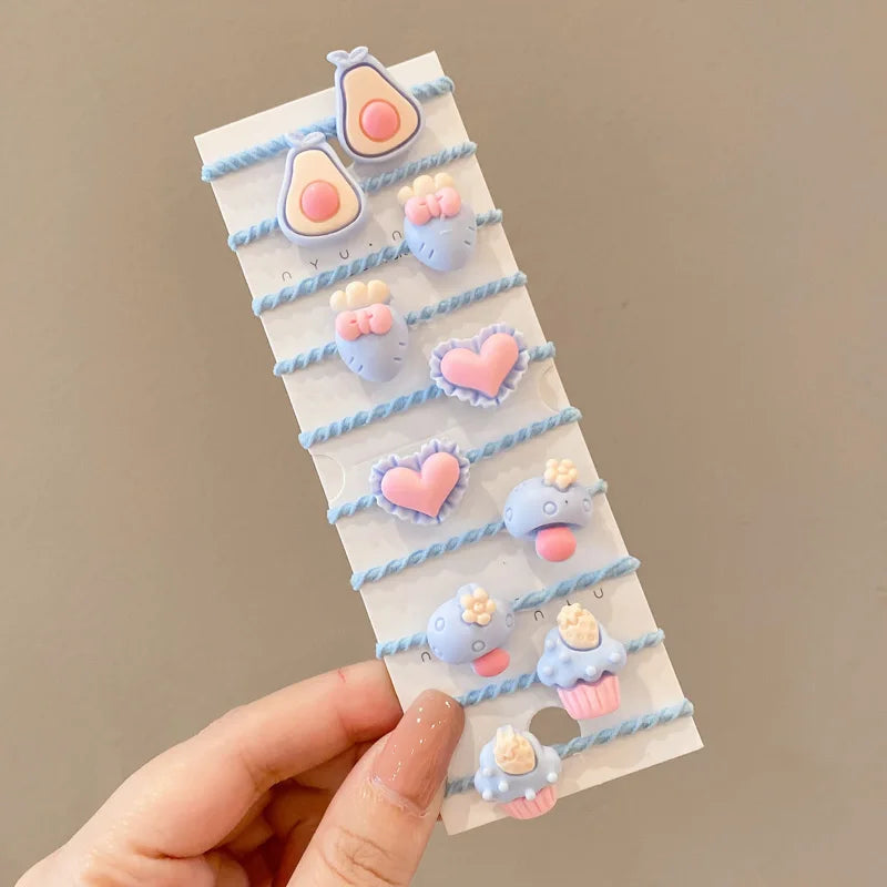 Children's Hair Accessories Cartoon Elastic Bands Baby