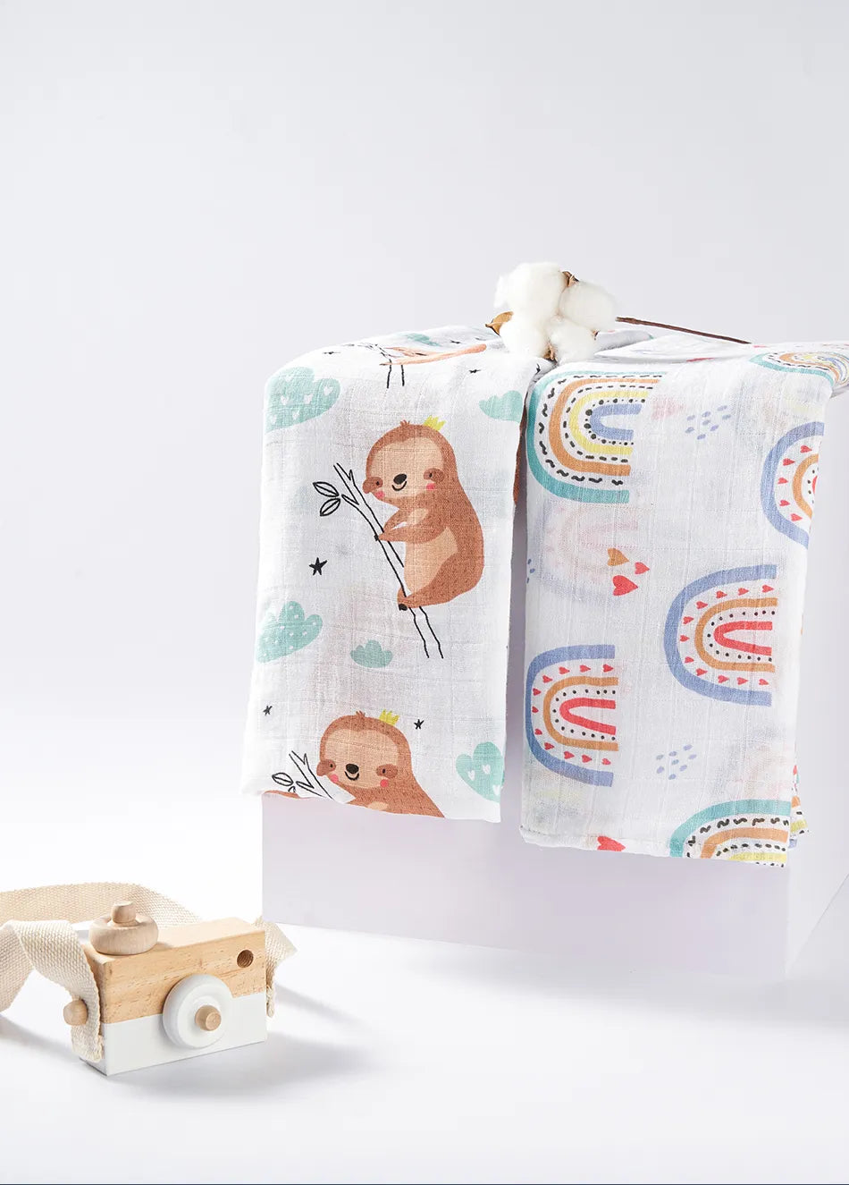 Happyflute New Promotion Soft Muslin Bamboo Cotton Baby