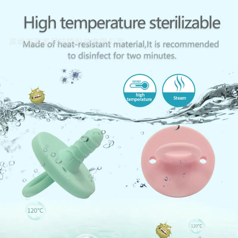 Baby Newborn Soft Food Silicone Nipple Infant Safe