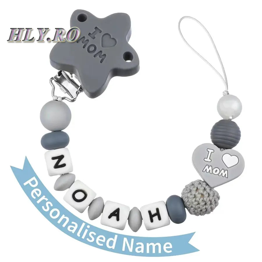 Custom Name Handmade Personalize Dummy Clips Pacifier