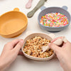BPA Free Silicone Panda Dishes for Baby 2Pcs/1Set