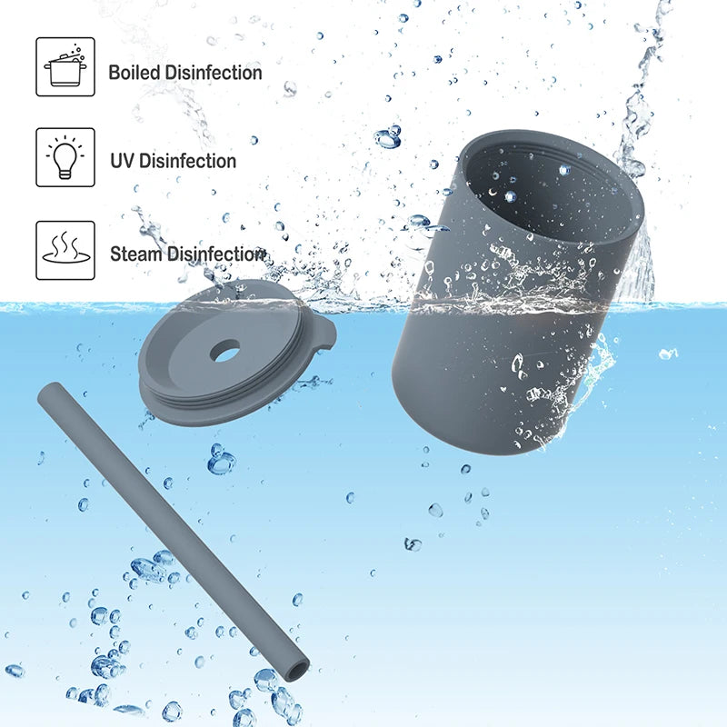 150ML Baby Feeding Drinkware Straw Cup Baby Learning