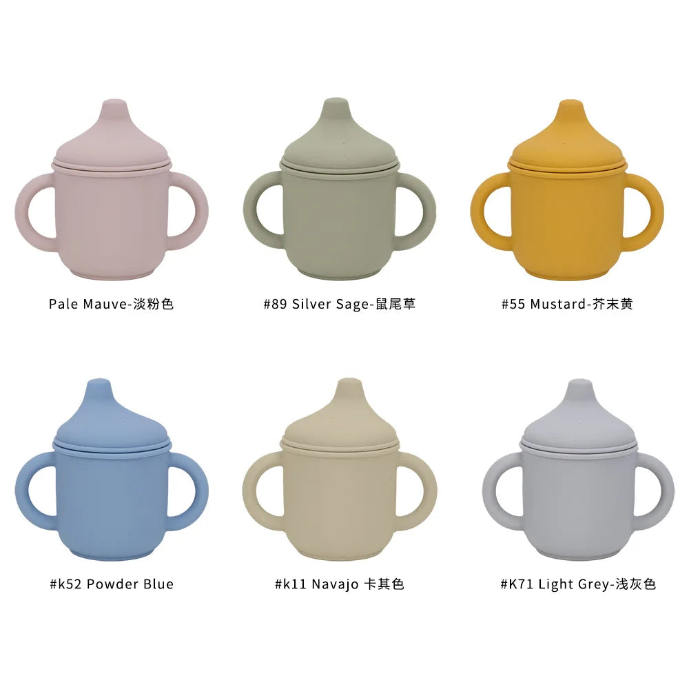 Baby Learning Drink Cup Food Grade Silicone Water Cup