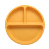 Baby Silicone Dining Plate Kids Feeding Plate Sucker Bowl