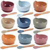 Silicone Baby Feeding Bowl Tableware for Kids Waterproof