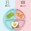 Baby Silicone Dining Plate Kids Feeding Plate Sucker
