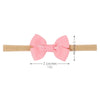 Bow Headband for Baby Girl Ribbon Elastic Nylon Hairband