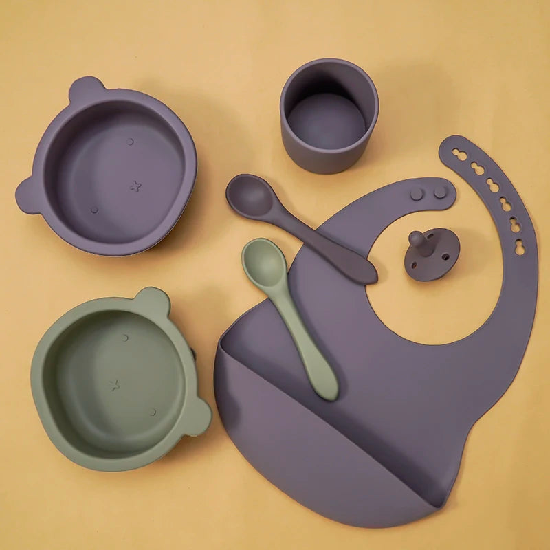 Wholesale Baby Silicone Tableware  Grade Baby Silicone Spoon