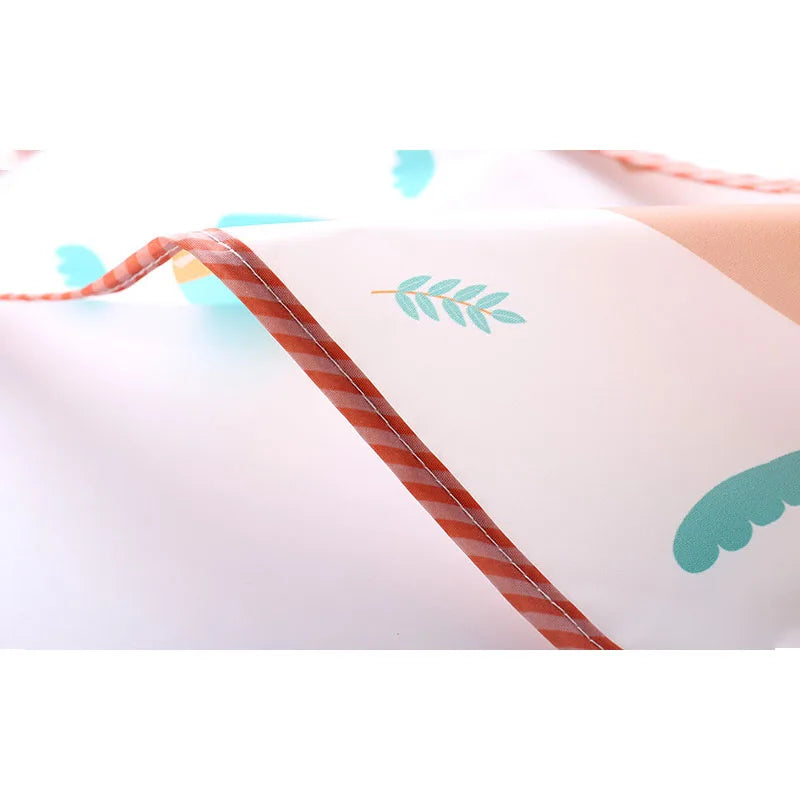 Baby Long Sleeve Scarf Waterproof Toddler Art Smock Feeding