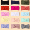 Twisted Knotted Baby Headband Cute Elastic Solid Girl