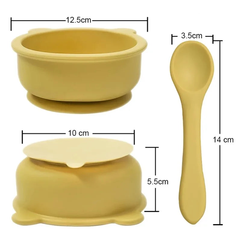 Wholesale Baby Silicone Tableware  Grade Baby Silicone Spoon