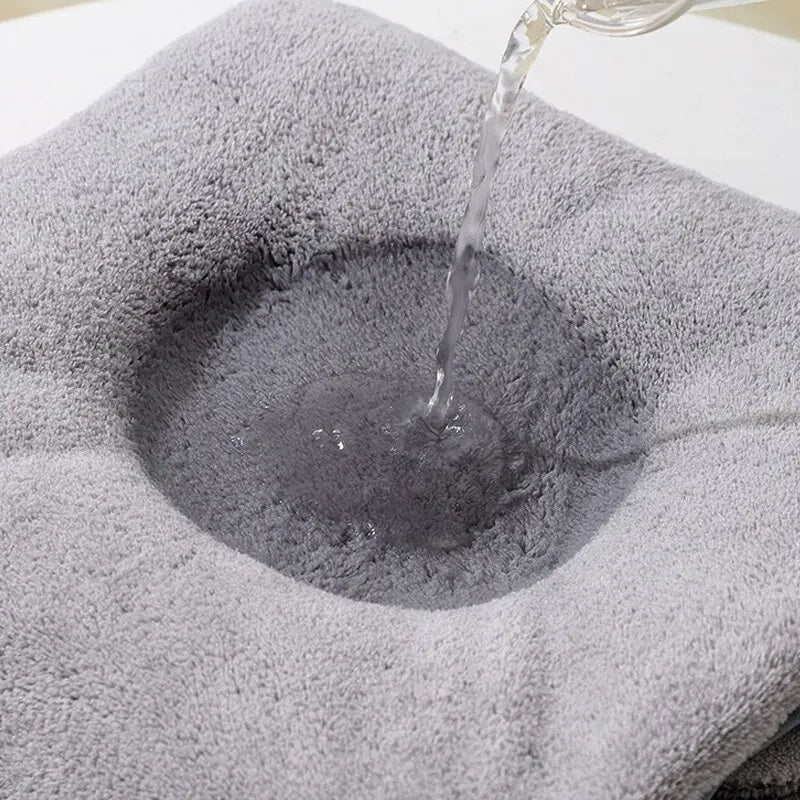 Cartoon Baby Bath Towel Swaddle Blanket Solid Color Coral